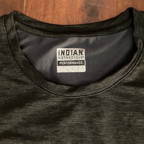 Indian Motorcycle Modern Graphic Performance Men’s T-Shirt, Dark Gray, Size L - Picture 3 of 6